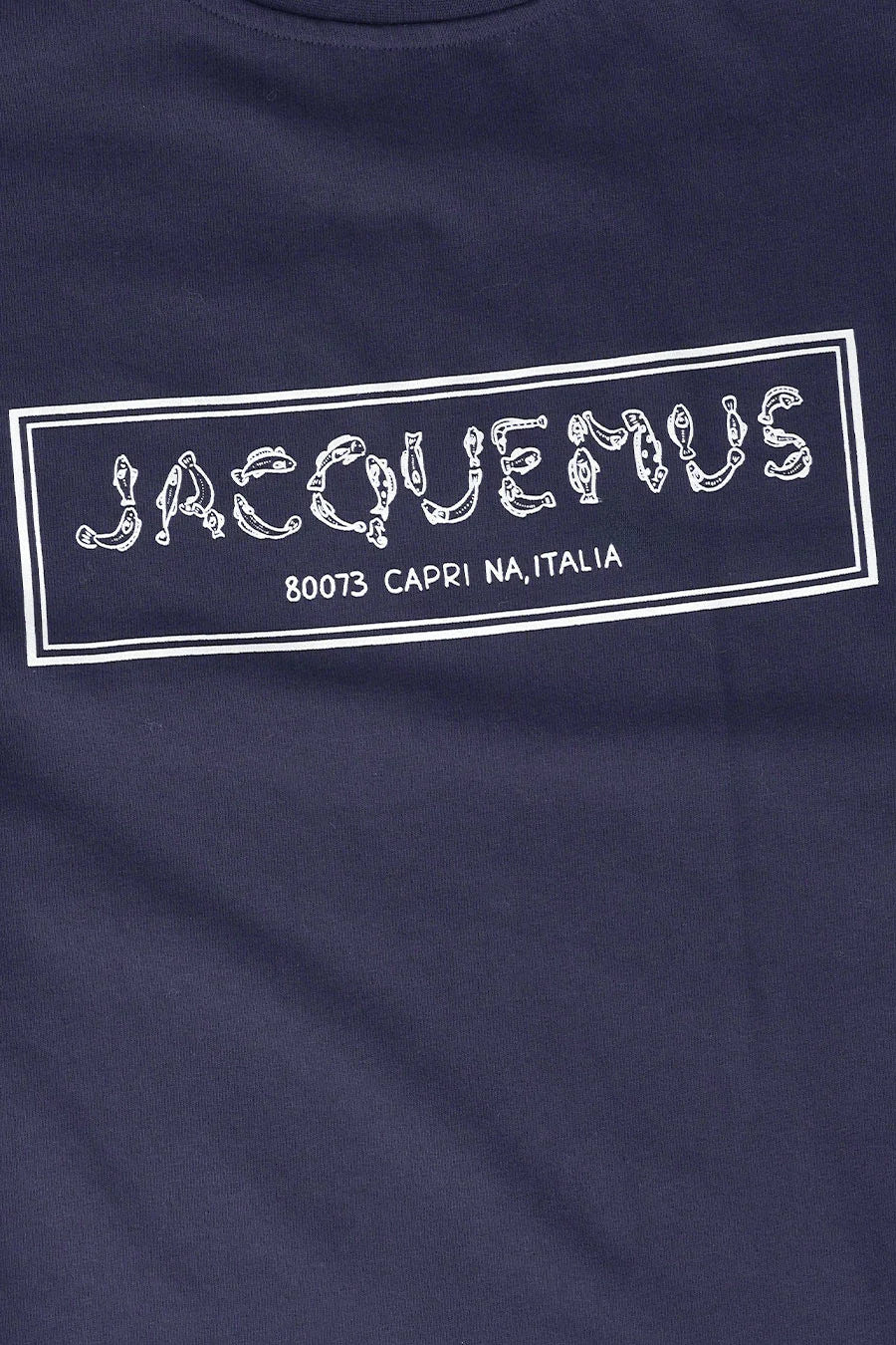 Tee Shirt Jacquemus Merù Navy