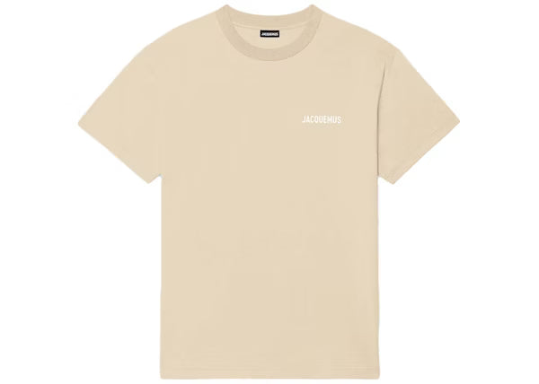 T-shirt Jacquemus Beige – Logo Minimal