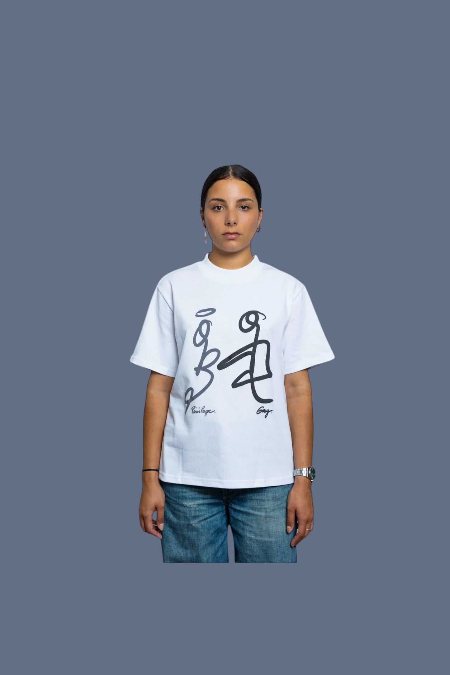T-shirt Brouillon Peneloppe & Greg