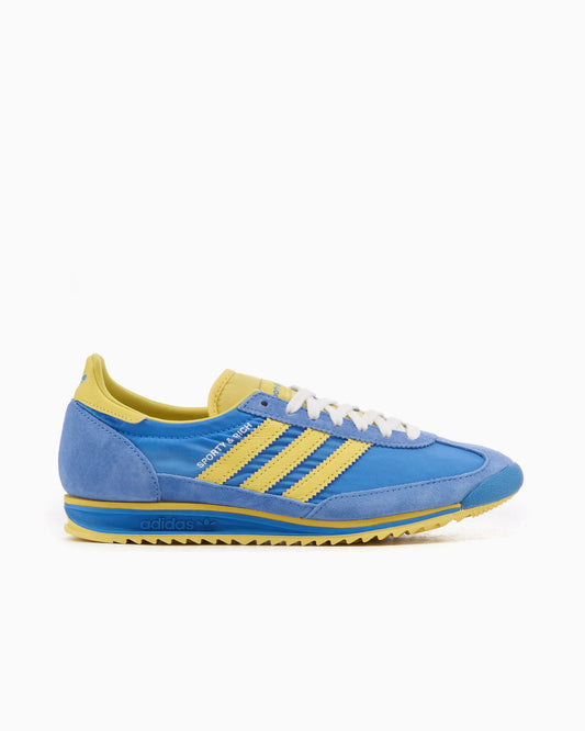 Adidas SL 72 x Sporty & Rich "Blue Rush / Yellow"