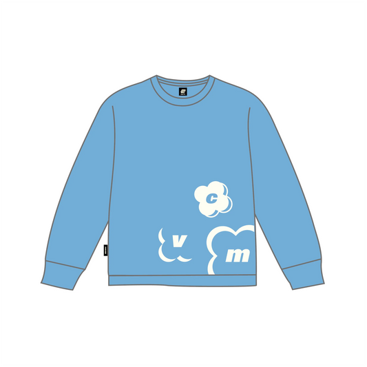 Fluffy Movo Clothing Blue