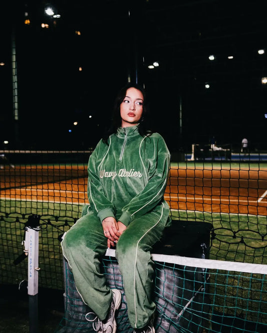 Bas ensemble Wavy Atelier Vert